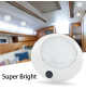BOAT CABIN LIGHT- PC  material - 4.4 Watt - 12 volts - 125mm - Color White - WK-CL4-CW - AZLED